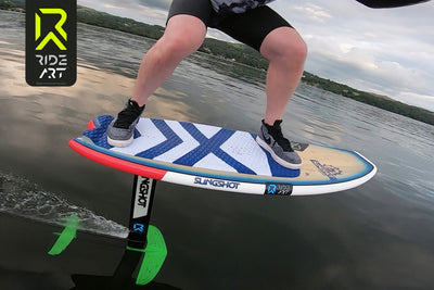 Lake Windermere, what a place to WakeFoil... Little "How to Get up & Riding" video coming soon..